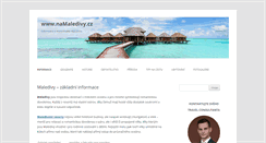Desktop Screenshot of namaledivy.cz